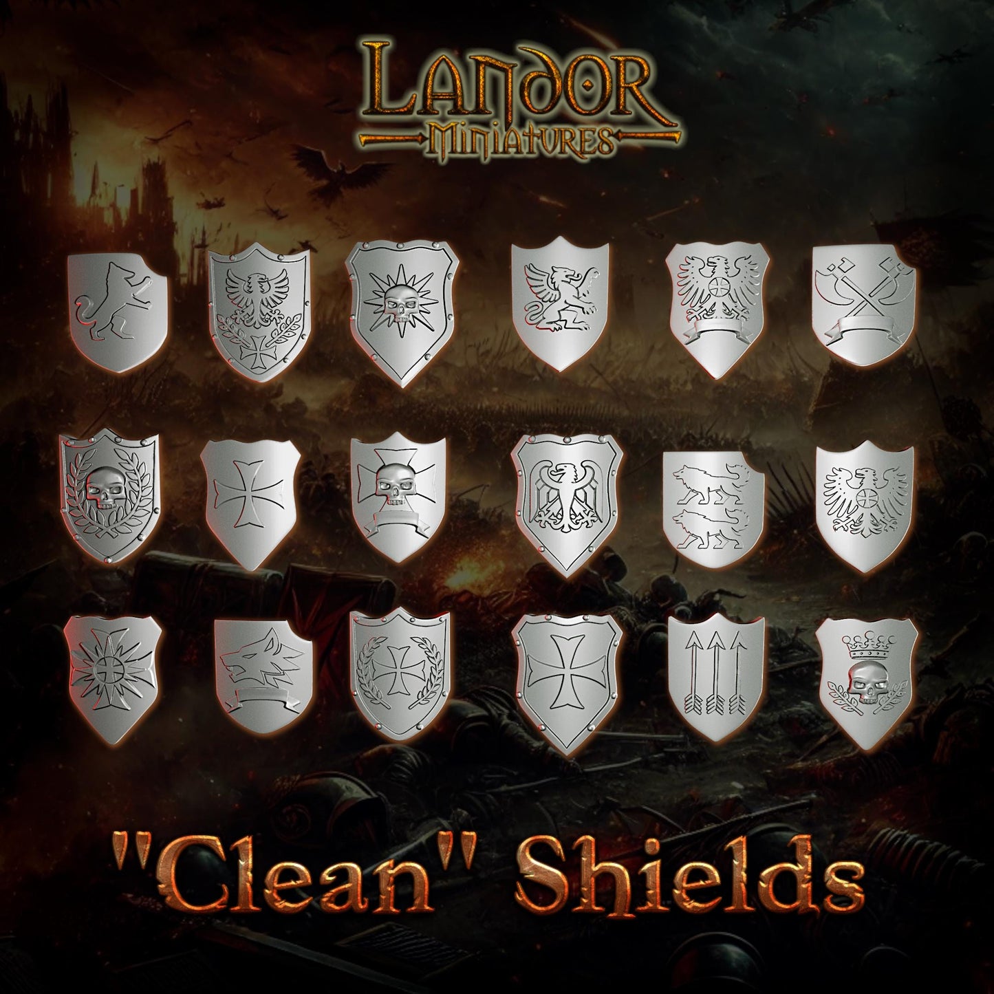 Imperial Halberdiers / Spearmen, Modular Empire miniatures by Landor Miniatures! Empire for Fantasy Wargames