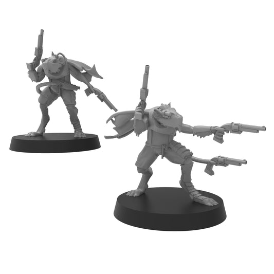 Cheesestealer Cult Engineer, Cheesestealer cults, monopose Sci-Fi warriors by ThatEvilOne, Sci-Fi Wargames Rat-Themed Grimdark miniatures