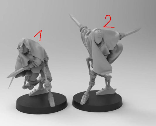 Lunar Auxilia Drop Troopers, Semi-Modular Sci-Fi warriors by ThatEvilOne, Sci-Fi Wargames Proxy, Imperial Auxillia Army