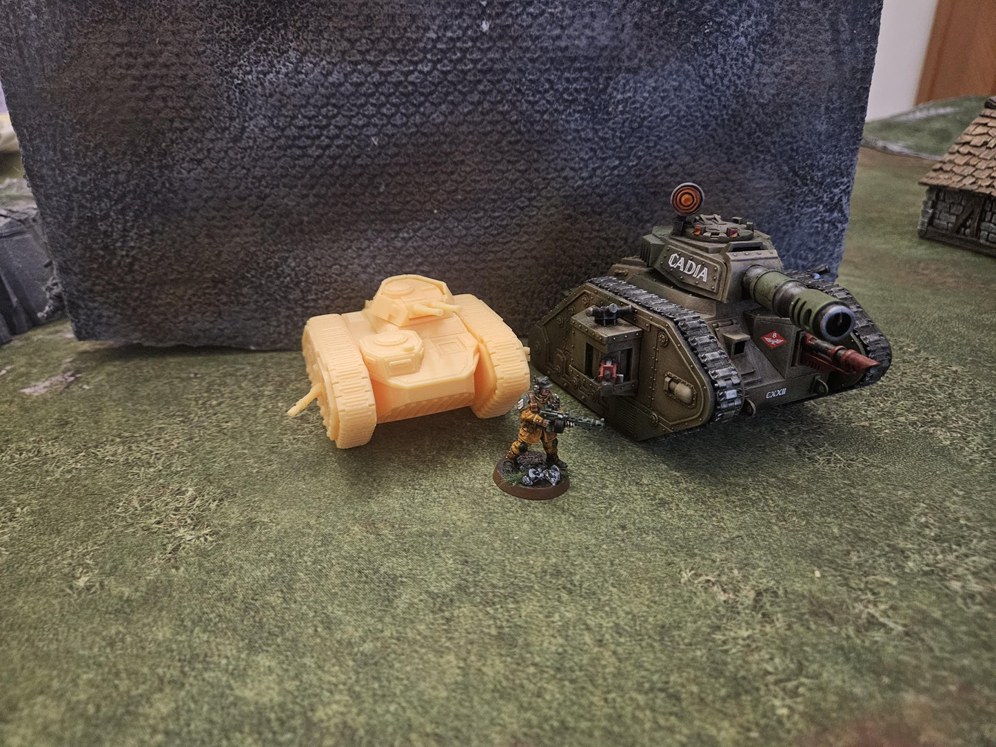 Squalo Light Tank Modular Sci-Fi Vehicle by ThatEvilOne, Sci-fi Wargames Proxy, Imperial Auxillia Army, Super Light Tank