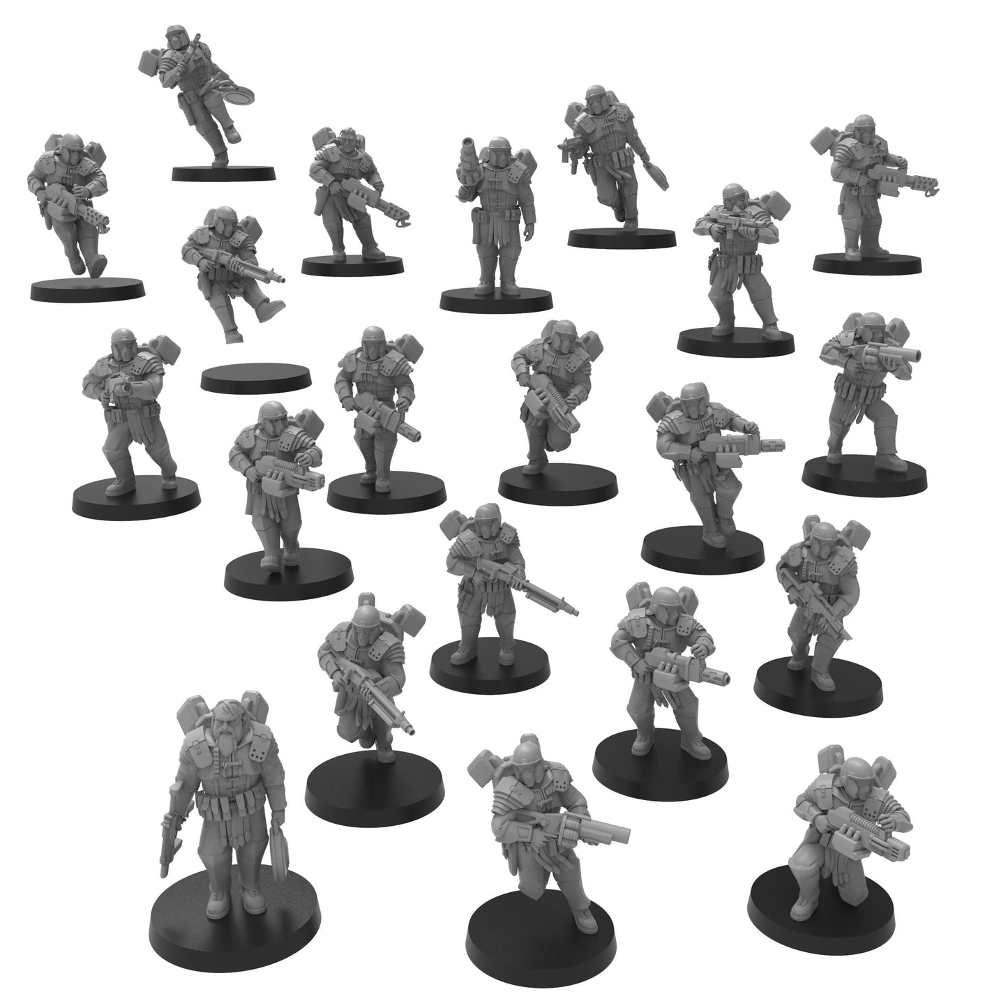 Roman Special Weapons, Imperial Guard, monopose Sci-Fi warriors by ThatEvilOne, Sci-fi Wargames  Guard Proxy