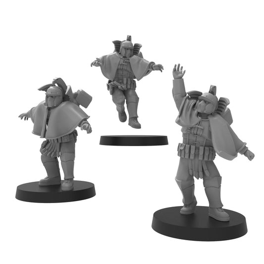 Roman Praecantor, Imperial Guard, monopose Sci-Fi warriors by ThatEvilOne, Sci-fi Wargames Guard Proxy