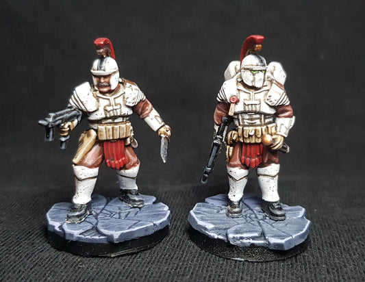Roman Consuls, Imperial Guard, monopose Sci-Fi warriors by ThatEvilOne, Sci-fi Wargames Guard Proxy