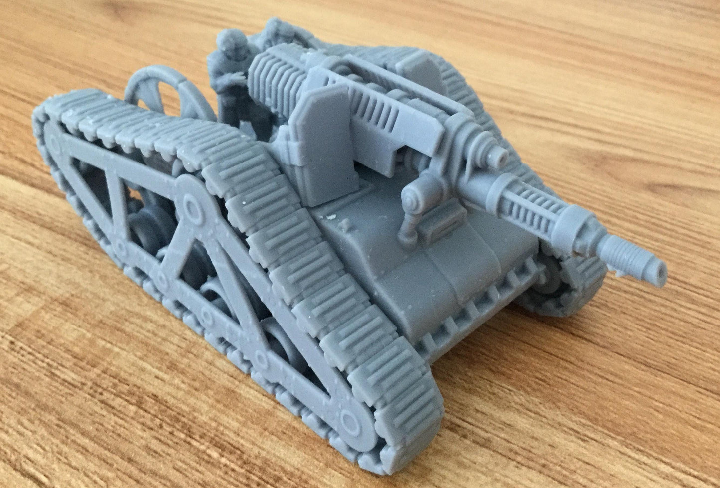 Kraytos Relic Tank, Modular Sci-Fi Vehicle by ThatEvilOne, Sci-Fi Wargames Proxy, Imperial heretic Auxilia Army