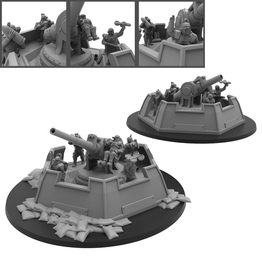 Roman Heavy AA Battery, Modular Sci-Fi Vehicle by ThatEvilOne, Sci-fi Wargames Proxy, Imperial Auxilia Army, Long Range Artillery Proxy