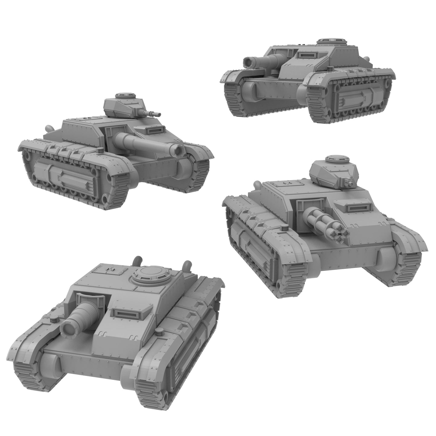 Roman M3 Augustus Garrison Tank, Multipart modular Sci-Fi Vehicle by ThatEvilOne, Sci-fi Wargames Proxy