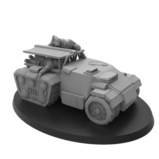 Roman Equite Transport, Modular Sci-Fi Vehicle by ThatEvilOne, Sci-fi Wargames Proxy, Imperial Roman Auxilia Army,  Transport Light Tank
