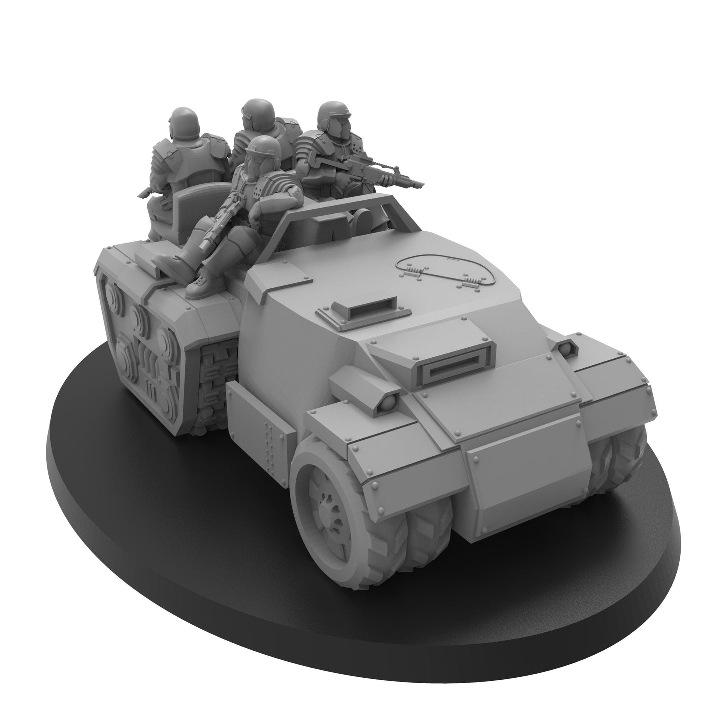 Roman Equite Transport, Modular Sci-Fi Vehicle by ThatEvilOne, Sci-fi Wargames Proxy, Imperial Roman Auxilia Army,  Transport Light Tank