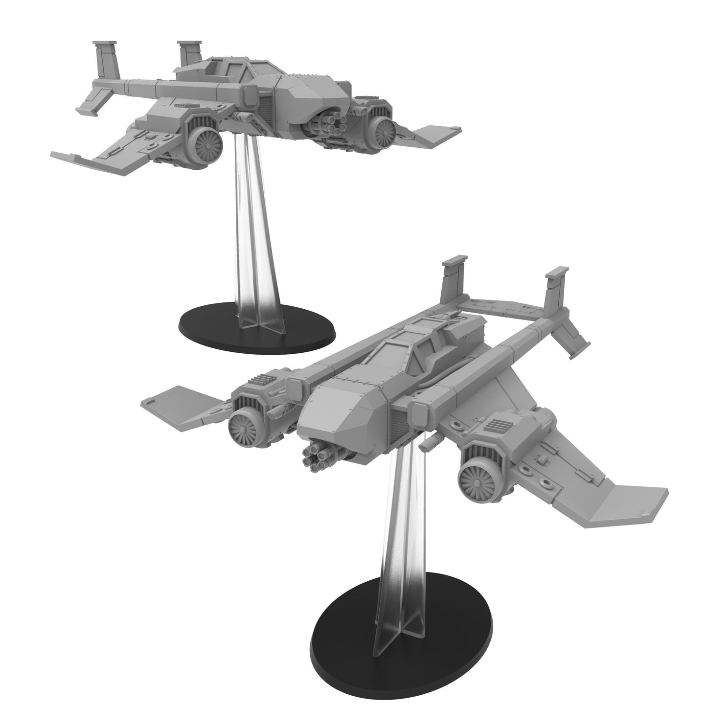 Roman Vengence CAS Fighter, Monopose Sci-Fi Vehicle by ThatEvilOne, Sci-fi Wargames Proxy, Imperial  Flyer