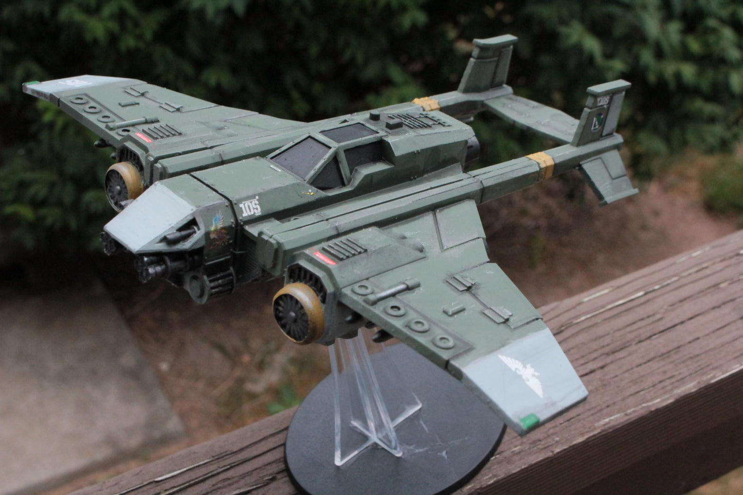 Pegasus Heavy Fighter, Modular Sci-Fi Vehicle by ThatEvilOne, Sci-fi Wargames Proxy