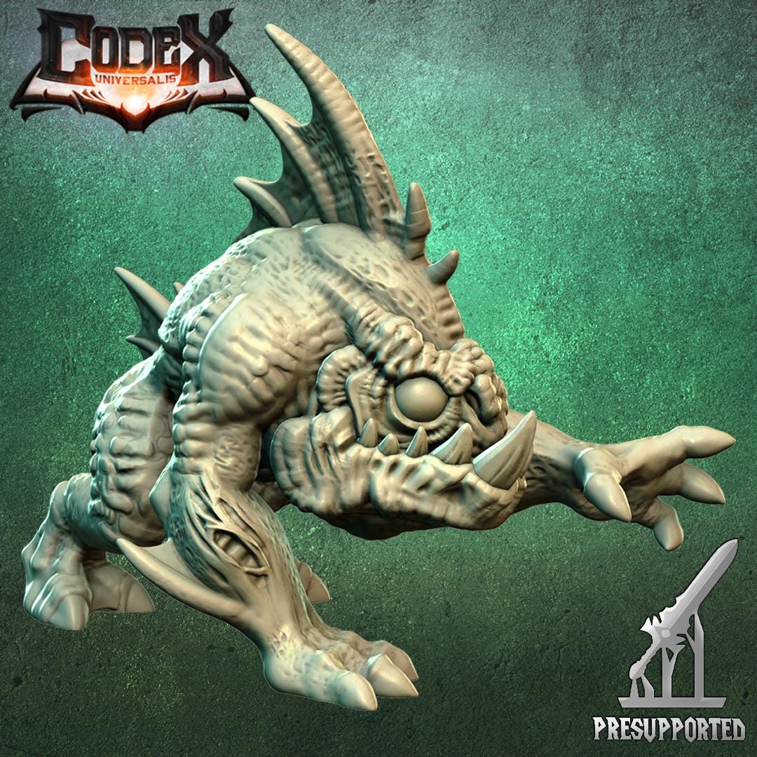Land Piranhas, Savage Fishfolk Miniatures for Tabletop Roleplaying games by Codex Universalis