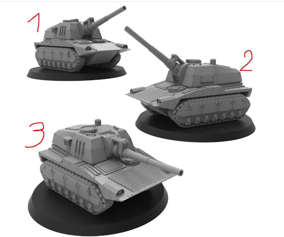 Smol Lunar Auxilia Artillery, 8mm Scale Monopose Sci-Fi warriors by ThatEvilOne, Miniature Sci-Fi Wargames Proxy