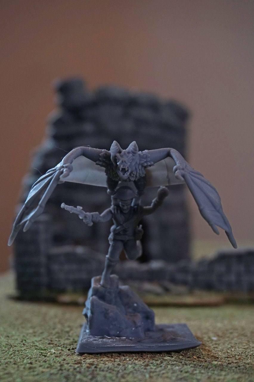 Flying zombie buccaneers, Modular Undead Swashbucklers by Landor Miniatures! Vampire Coast for Fantasy Wargames