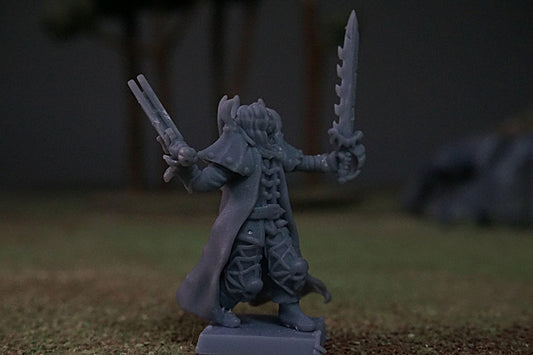 Pirate Fleet Grand Admiral, Modular Undead Swashbucklers by Landor Miniatures! Vampire Coast for Fantasy Wargames