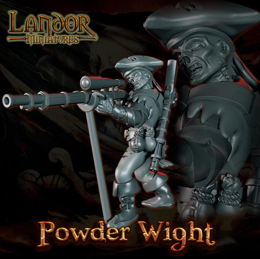 Powder Wight, Modular Undead Swashbucklers by Landor Miniatures! Vampire Coast for Fantasy Wargames