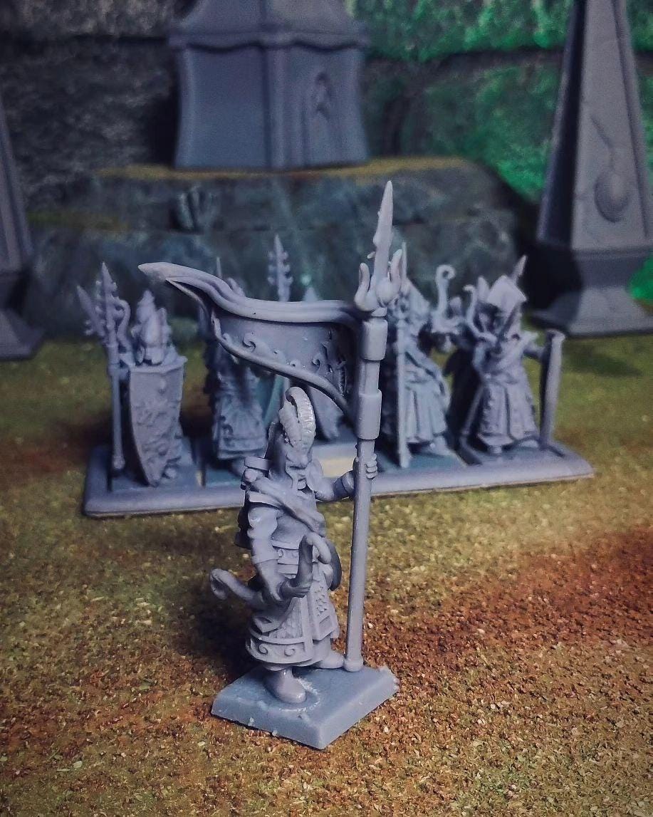 Elven coastguard, Modular High Elven miniatures by Landor Miniatures! High Elves for Fantasy Wargames