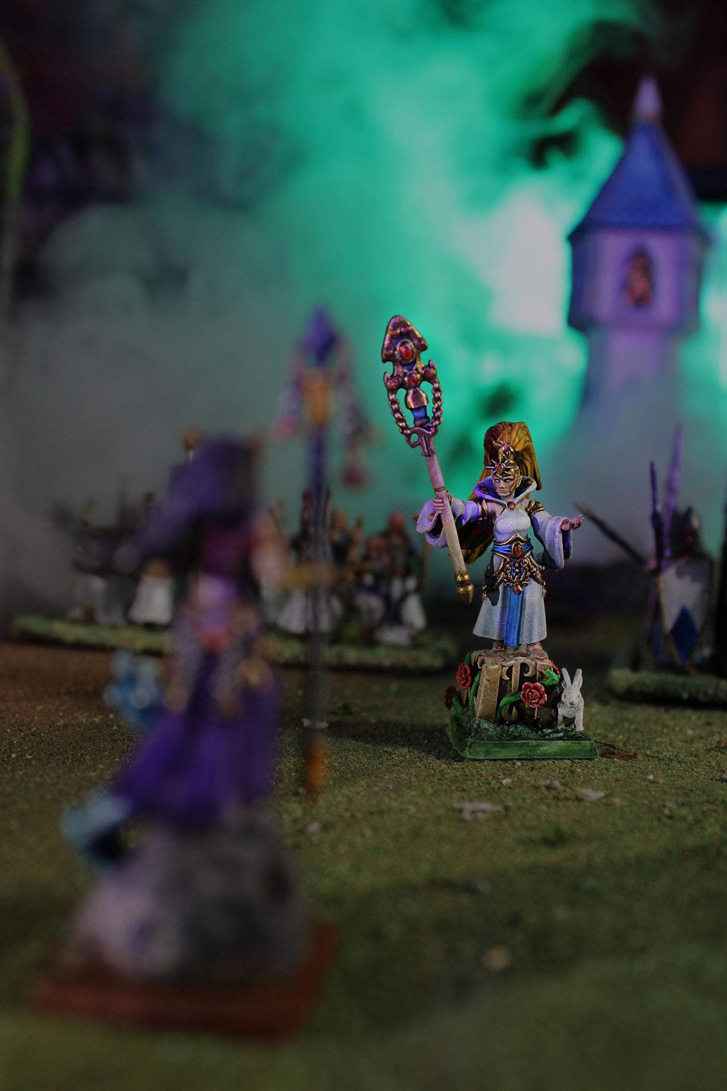 Forest Everqueen, Modular High Elven miniatures by Landor Miniatures! High Elves for Fantasy Wargames