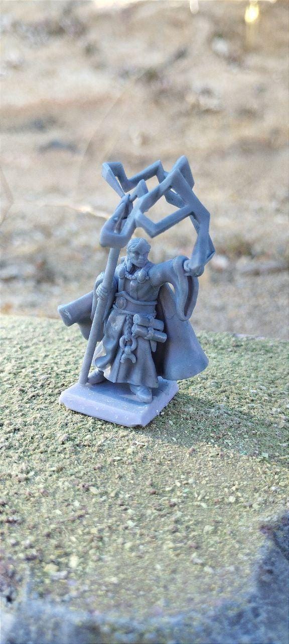 High Elven Mages, Modular High Elven miniatures by Landor Miniatures! High Elves for Fantasy Wargames