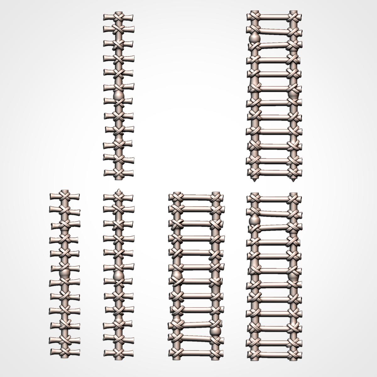 MODULAR GIANT TREES Txarli Factory Forest Hideout Modular Terrain Set, Perfect for Tabletop Wargames