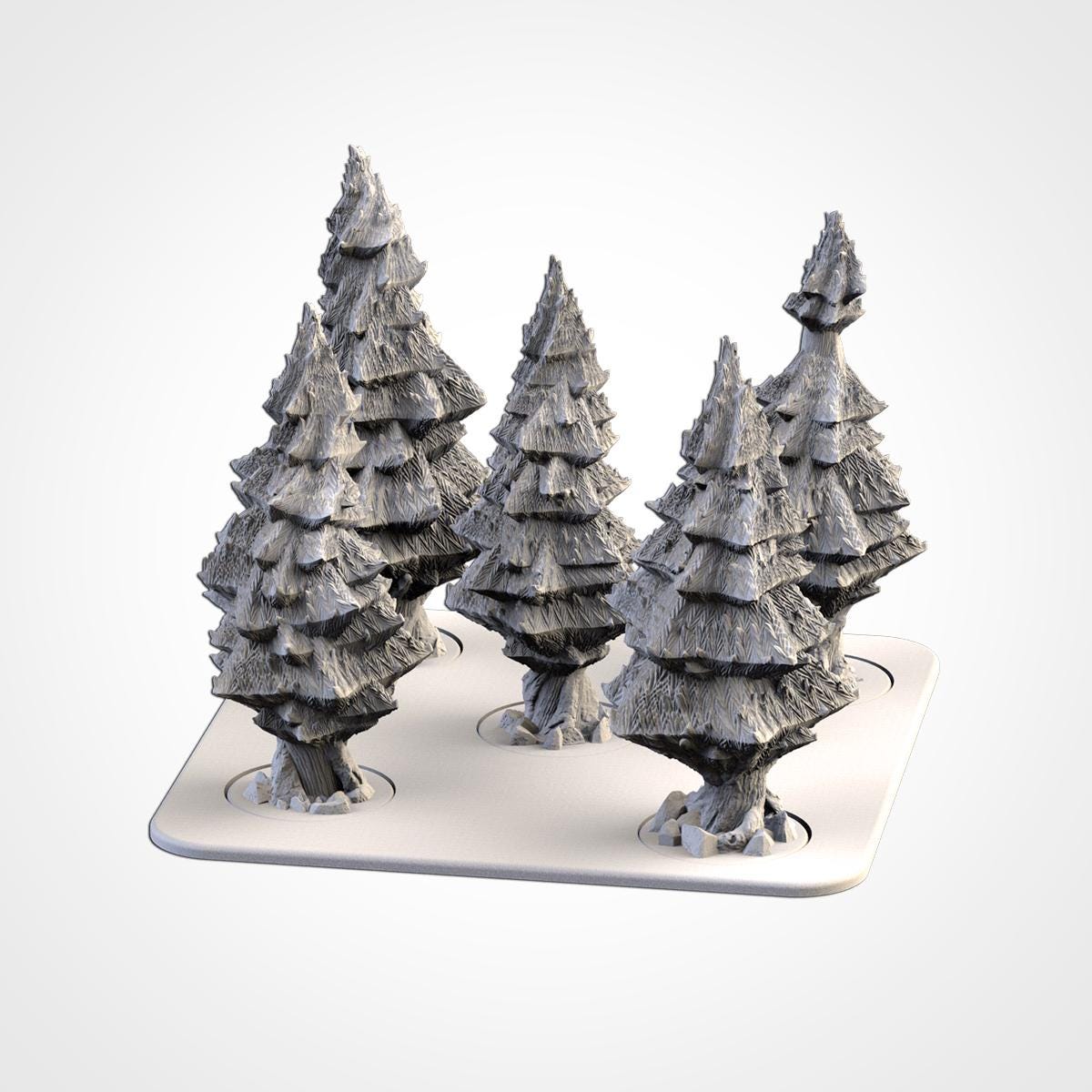 CLASSIC FORESTS Modular Wargaming Forest Terrain by Txarli Factory for Tabletop Wargames