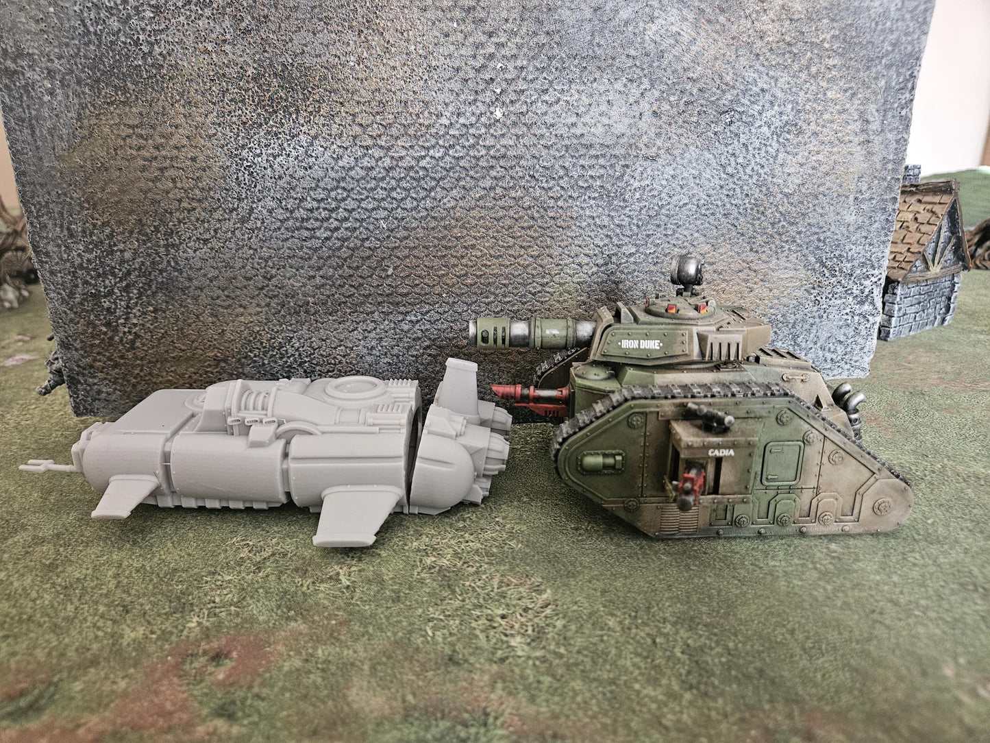 Palatinii Grav Tank, Multipart Sci-Fi Vehicle by ThatEvilOne, Sci-fi Wargames Proxy,