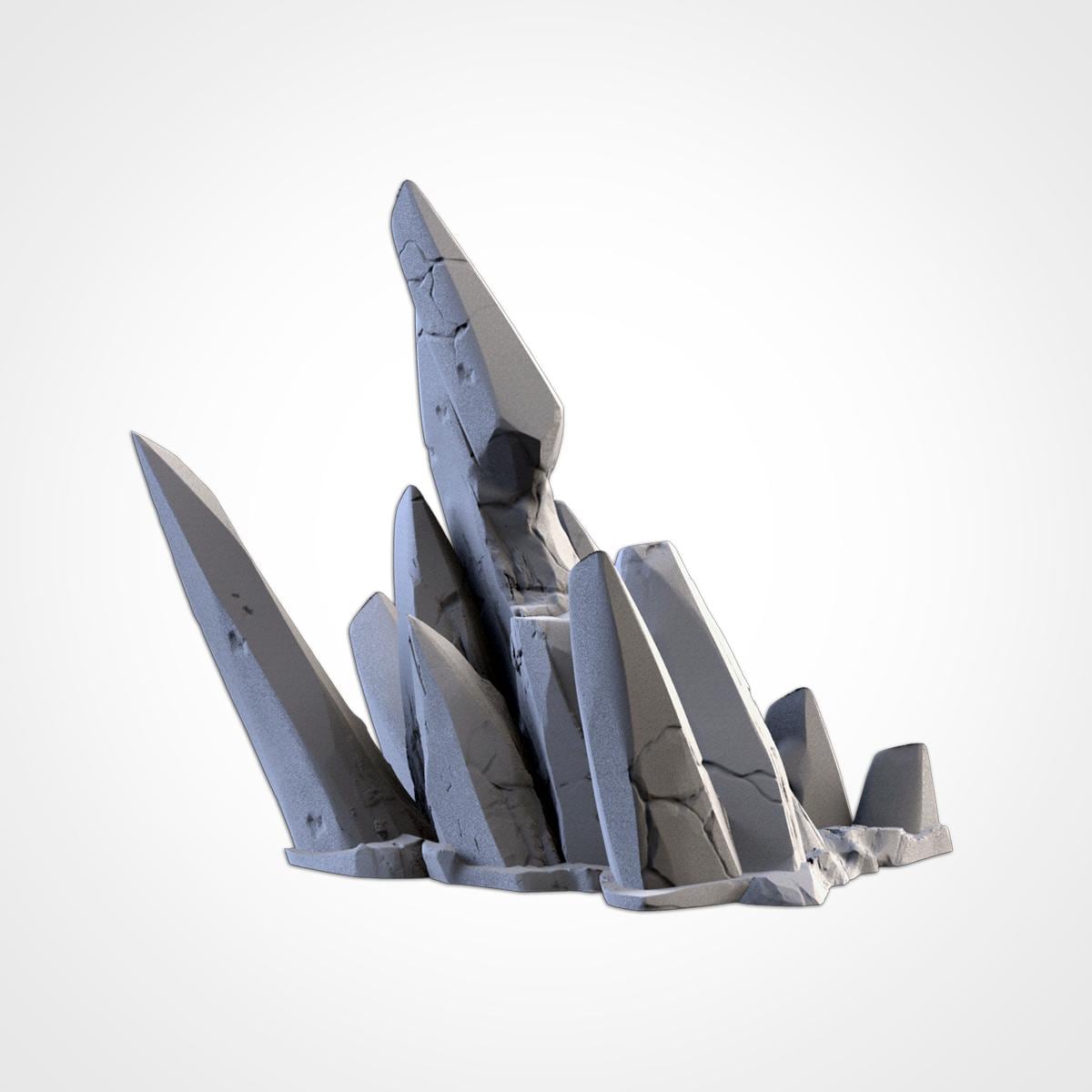 ICEBERGS Modular Wargaming Scatter Terrain by Txarli Factory for Tabletop Wargames