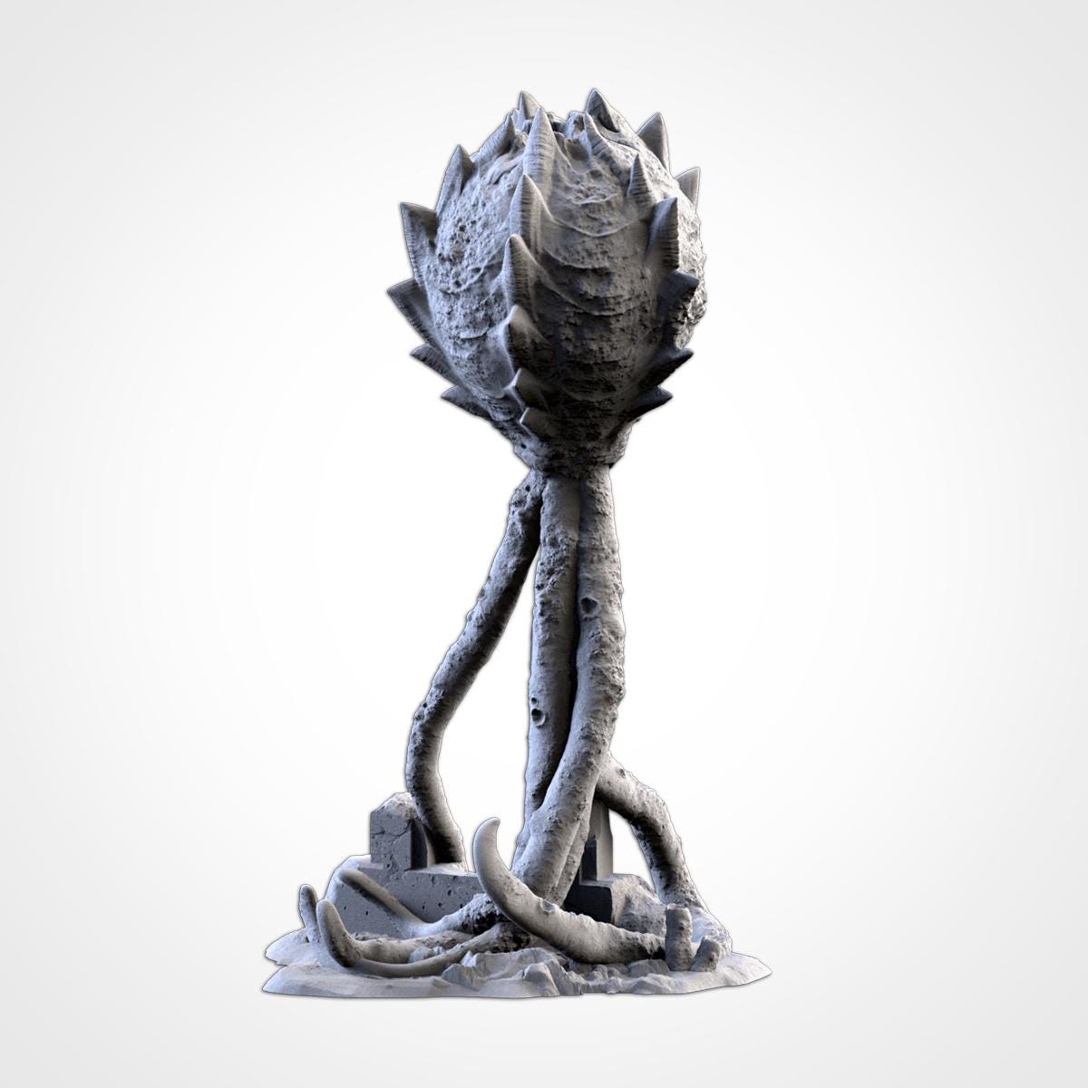 Modular SPORES Txarli Factory Infected Tyranid Building Terrain Cityscape Set, Perfect for Tabletop Wargames