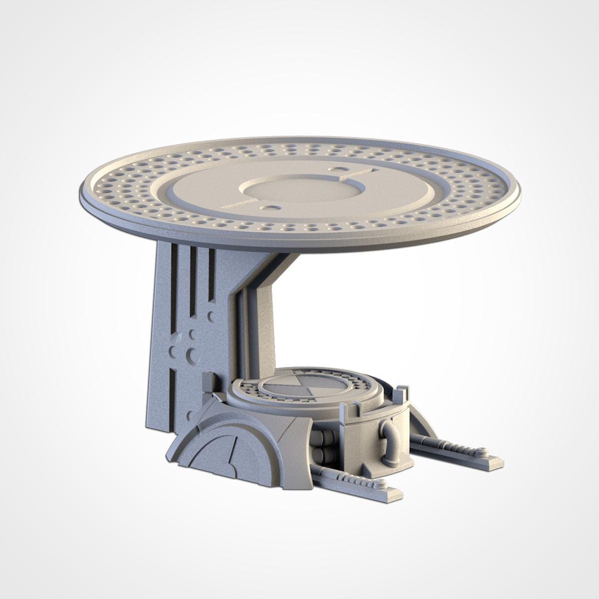 XENOS BUILDINGS 03 Modular Wargaming Sci-Fi World Terrain by Txarli Factory for Tabletop Wargames