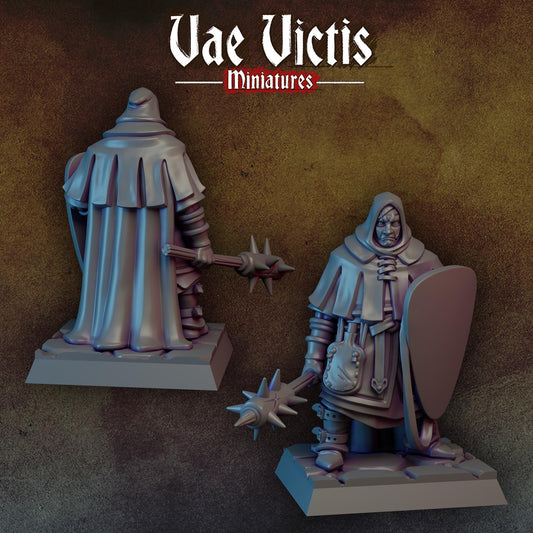 Monopose Mercenaries and Fishfolk, NOVEMBER 2024 RELEASE, Mercenary Miniatures by Vae Victis, perfect for Fantasy Wargames and Tabletop RPGs