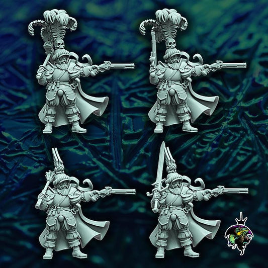 Landsknecht Captain by Reptilian Overlords
