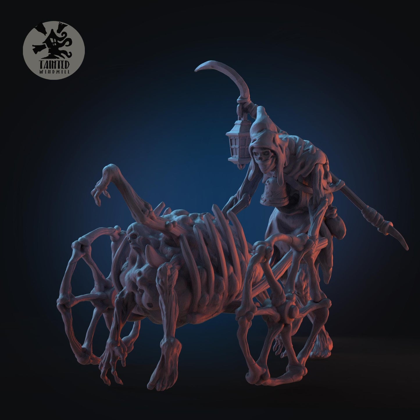 Gardeneer Helpers, Chaotic Heretic Plague Zombies Monopose Miniatures Sculpted by Tainted Windmill for Wargames set in the Grimdark Future