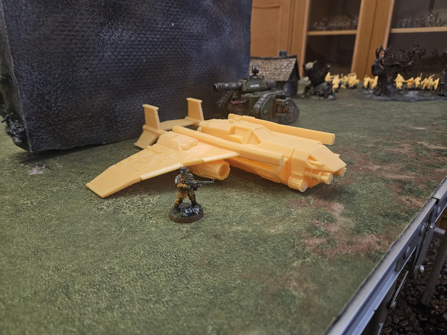 Pegasus Heavy Fighter, Modular Sci-Fi Vehicle by ThatEvilOne, Sci-fi Wargames Proxy