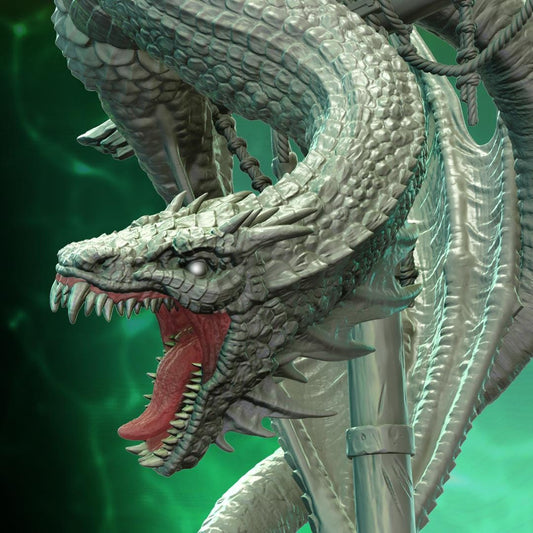 Sea Drake of Rasay, Epic Dragon Monster for Tabletop Roleplaying games by Codex Universalis