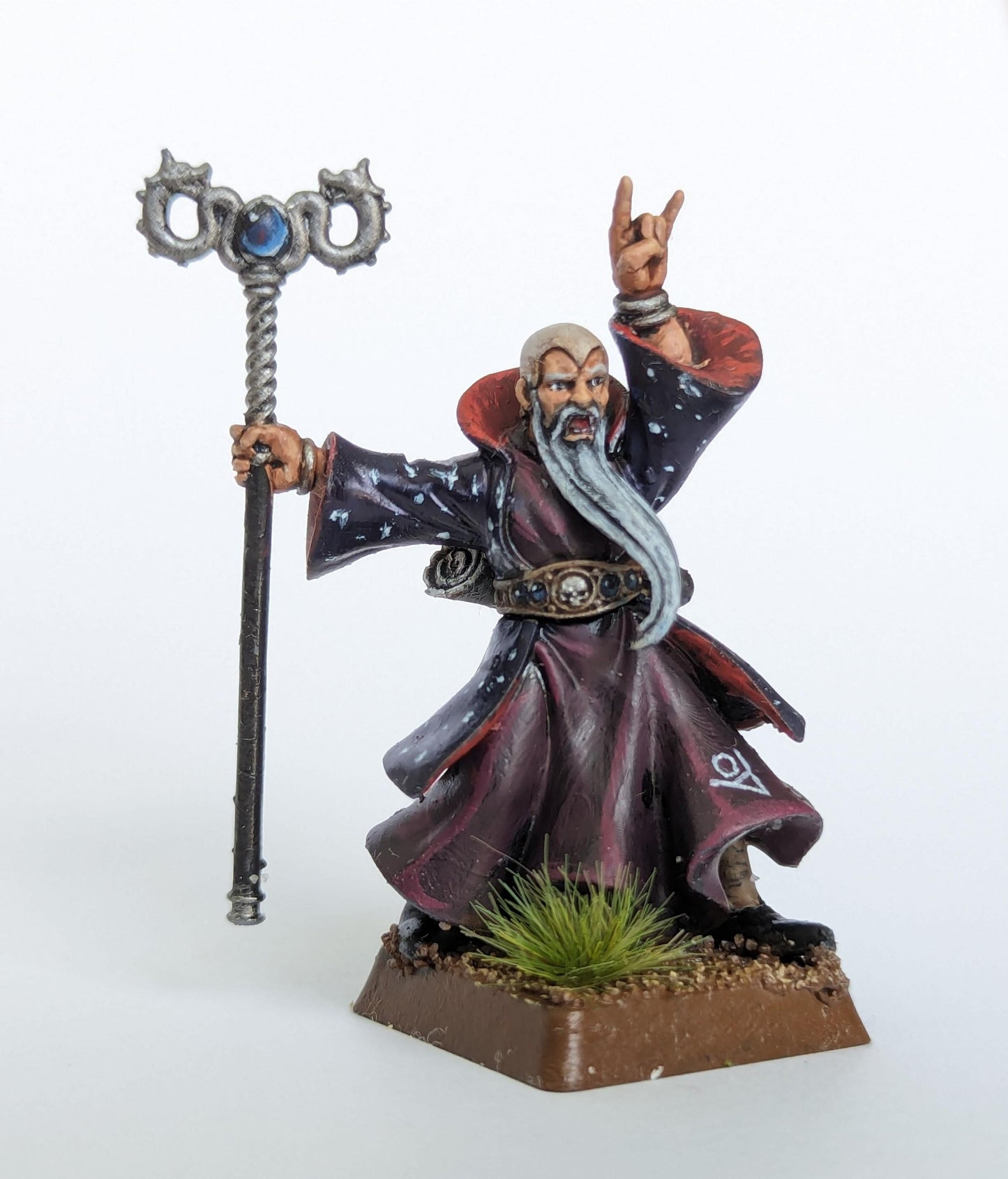Wizard Champion by Reptilian Overlords, Fantasy Wargames Empire Magic User, Fantasy Empire Mage
