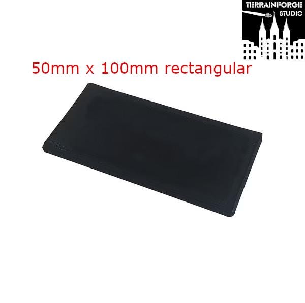 Plain Rectangular Bases for use in Tabletop Wargames