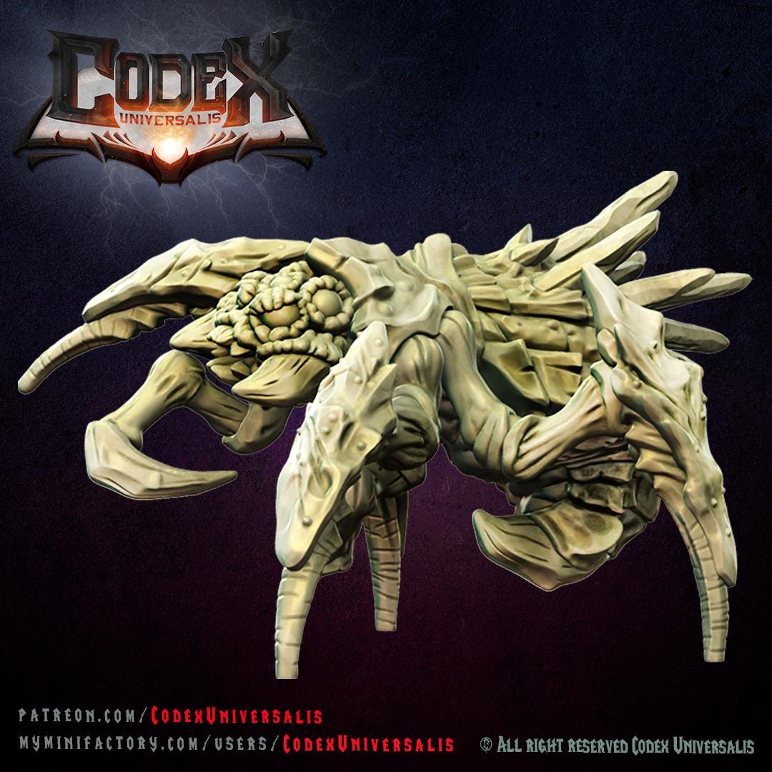 Spider Crystal Cave Pack, Crystal Spider Monsters for Tabletop Roleplaying games by Codex Universalis