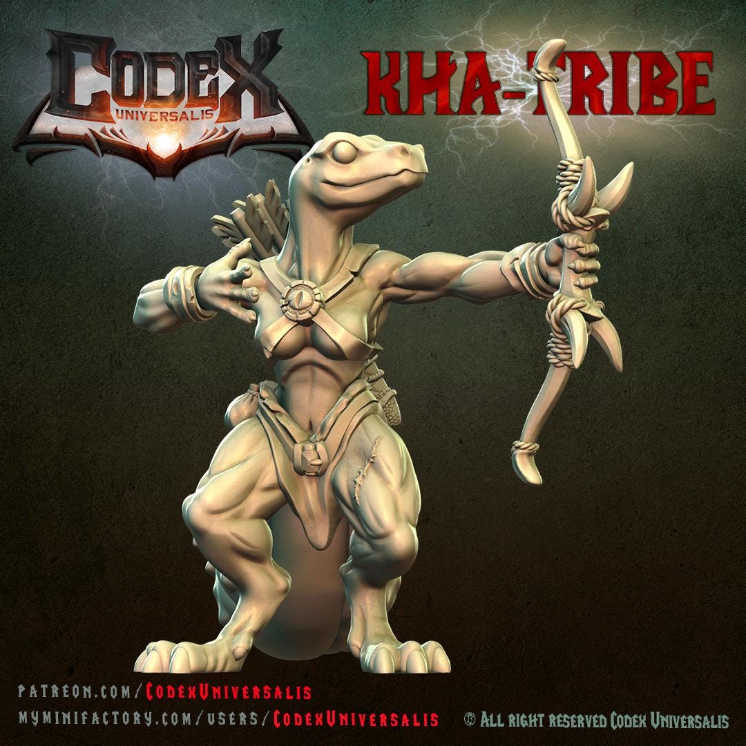 Geko Lizardmen, Skirmishing Lizardmen for Tabletop Roleplaying games by Codex Universalis