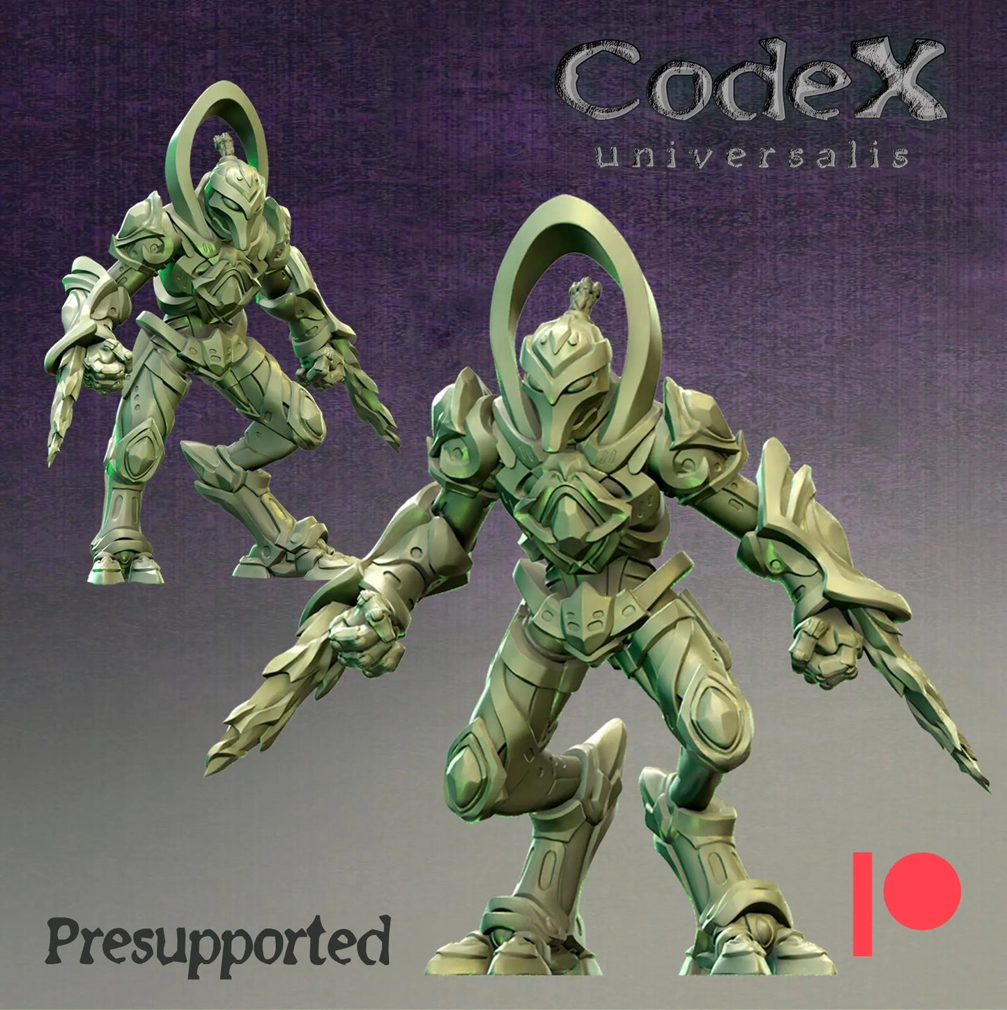 Starforged Warriors, Sci-fi Miniatures for Tabletop Roleplaying games by Codex Universalis