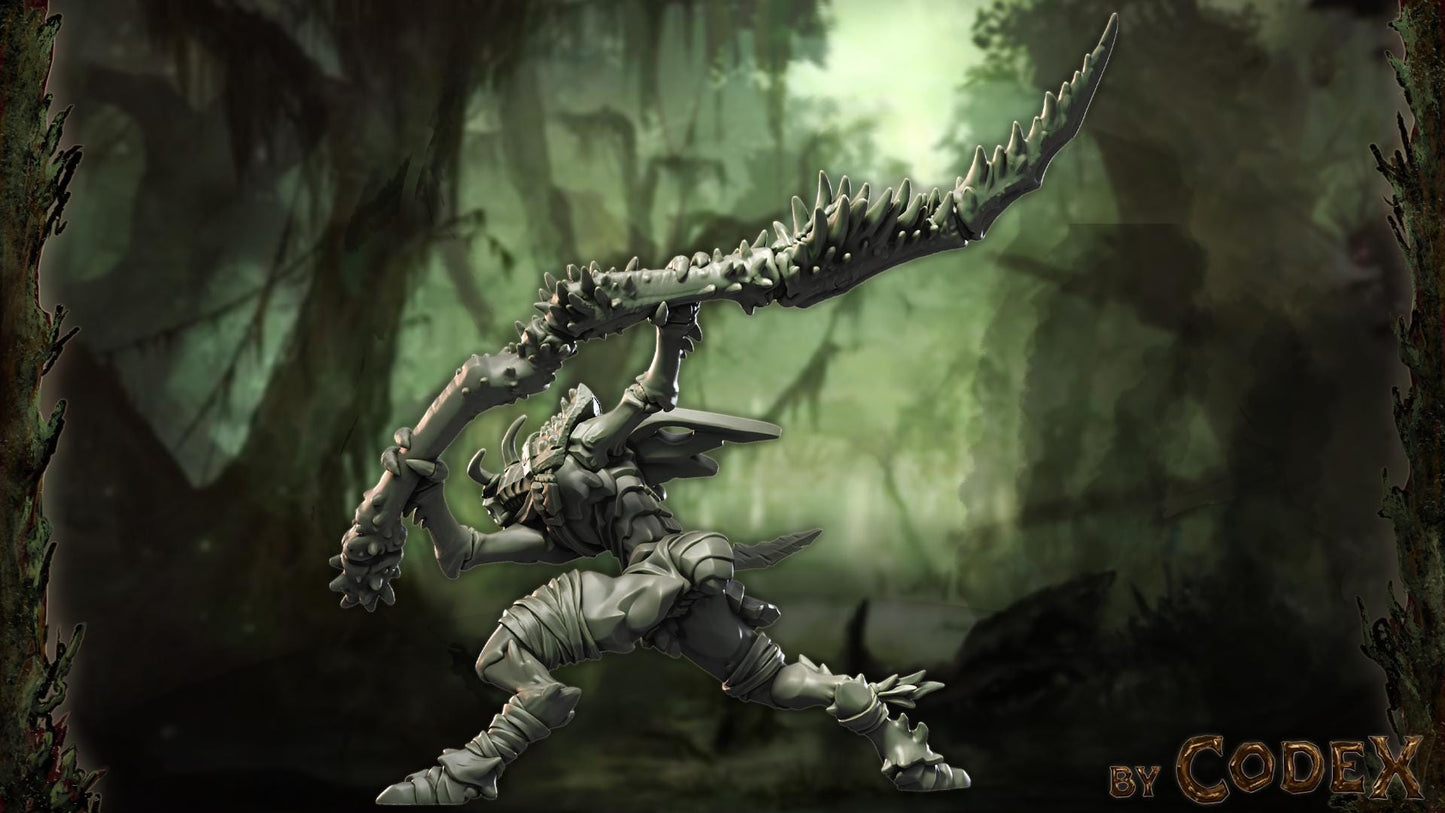 Zikek the quick, Bug People Miniatures for Tabletop Roleplaying games by Codex Universalis