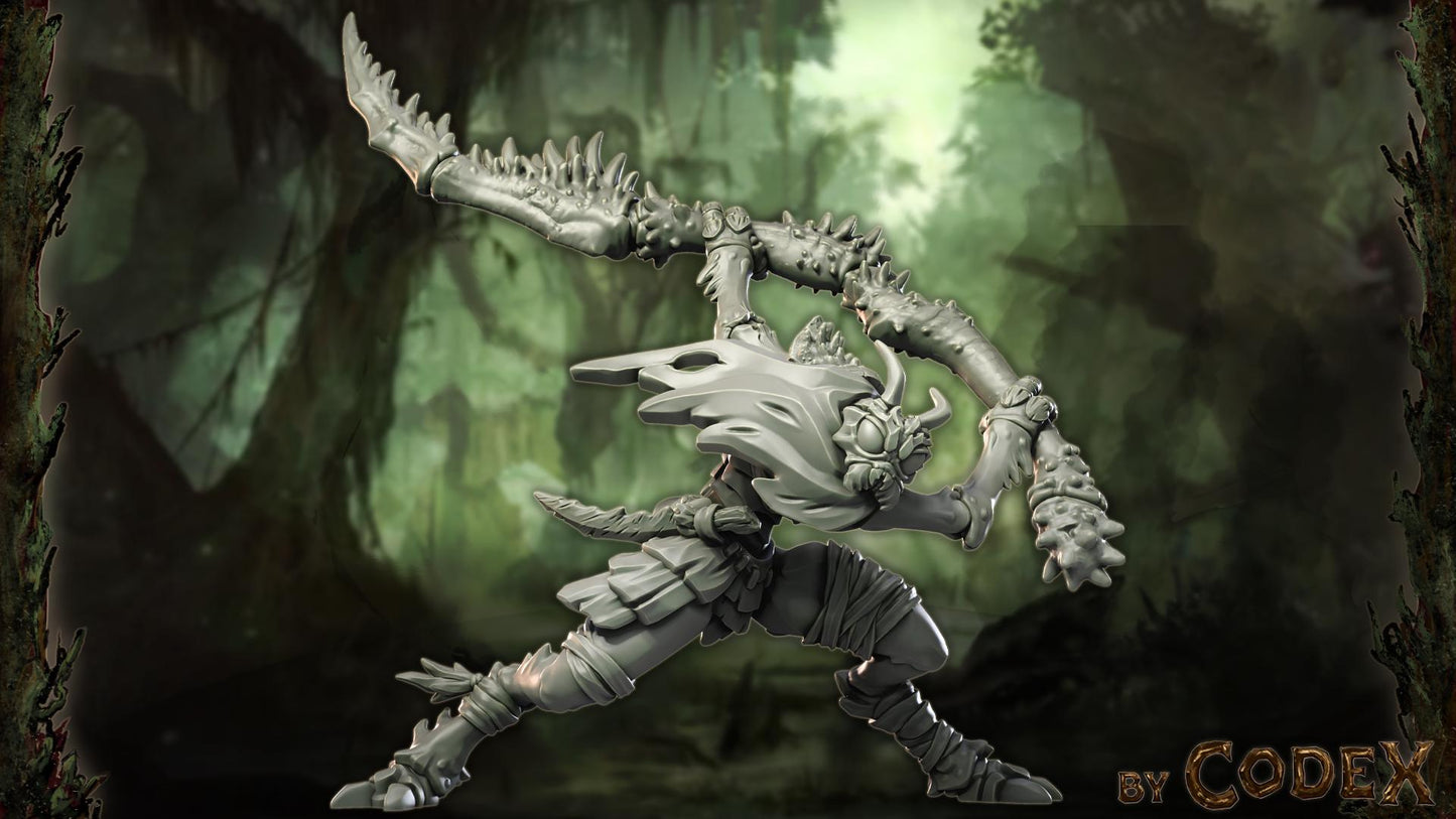 Zikek the quick, Bug People Miniatures for Tabletop Roleplaying games by Codex Universalis