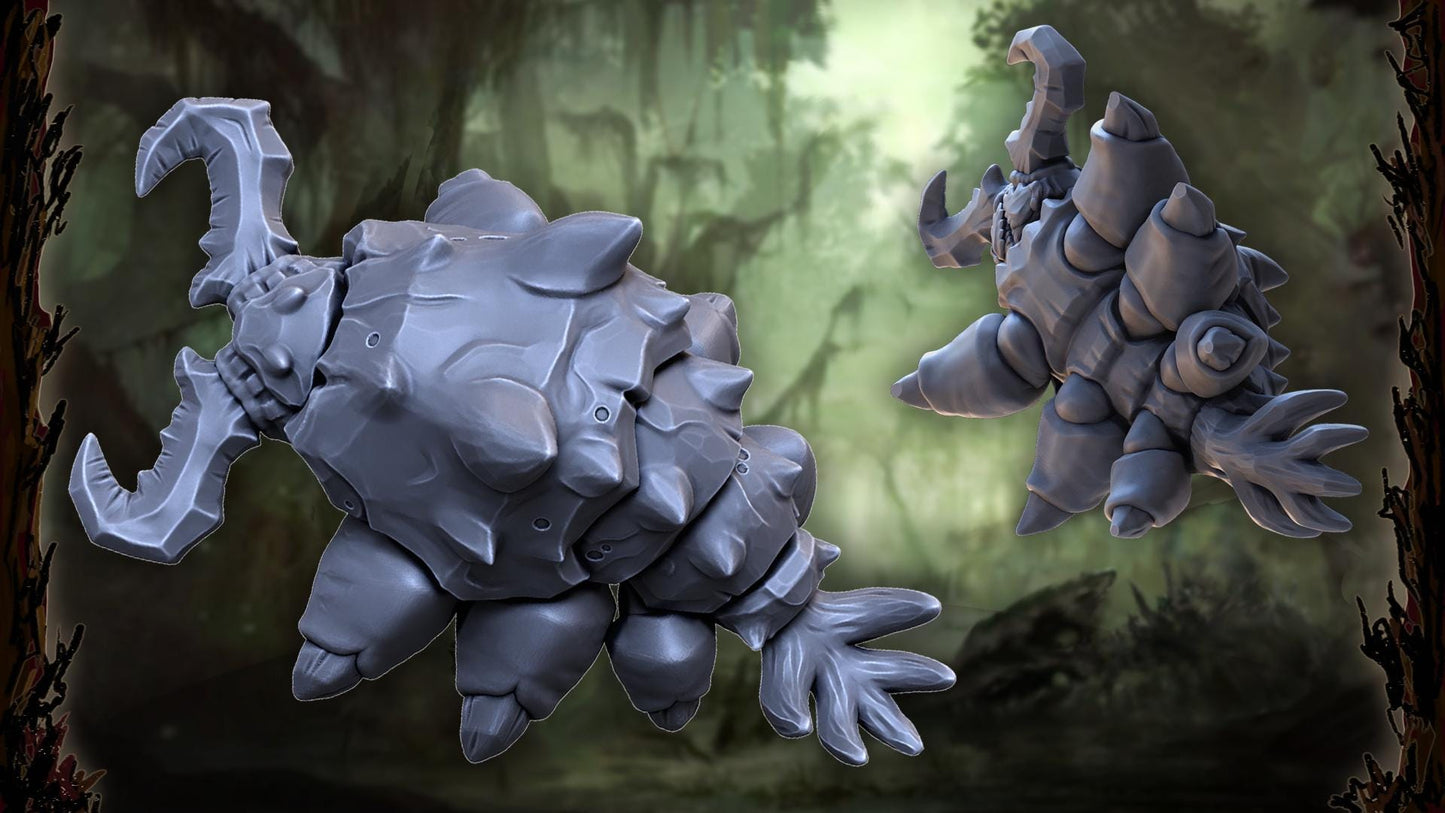 Swamp Bug, Monstrous Bug Miniature for Tabletop Roleplaying games by Codex Universalis