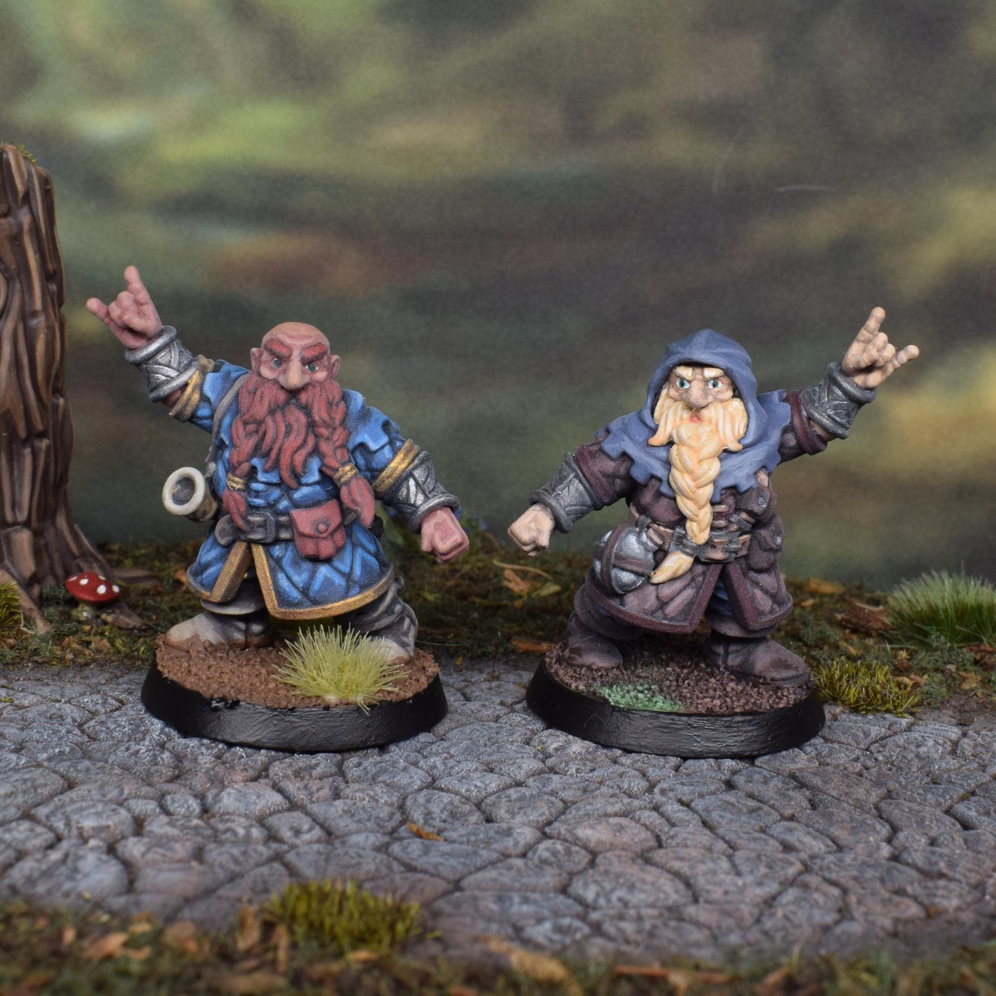 Modular Hill Dwarves, Miniatures, Bits and Weapon Conversions Fantasy by Vae Victis, perfect for Fantasy tabletop Wargames