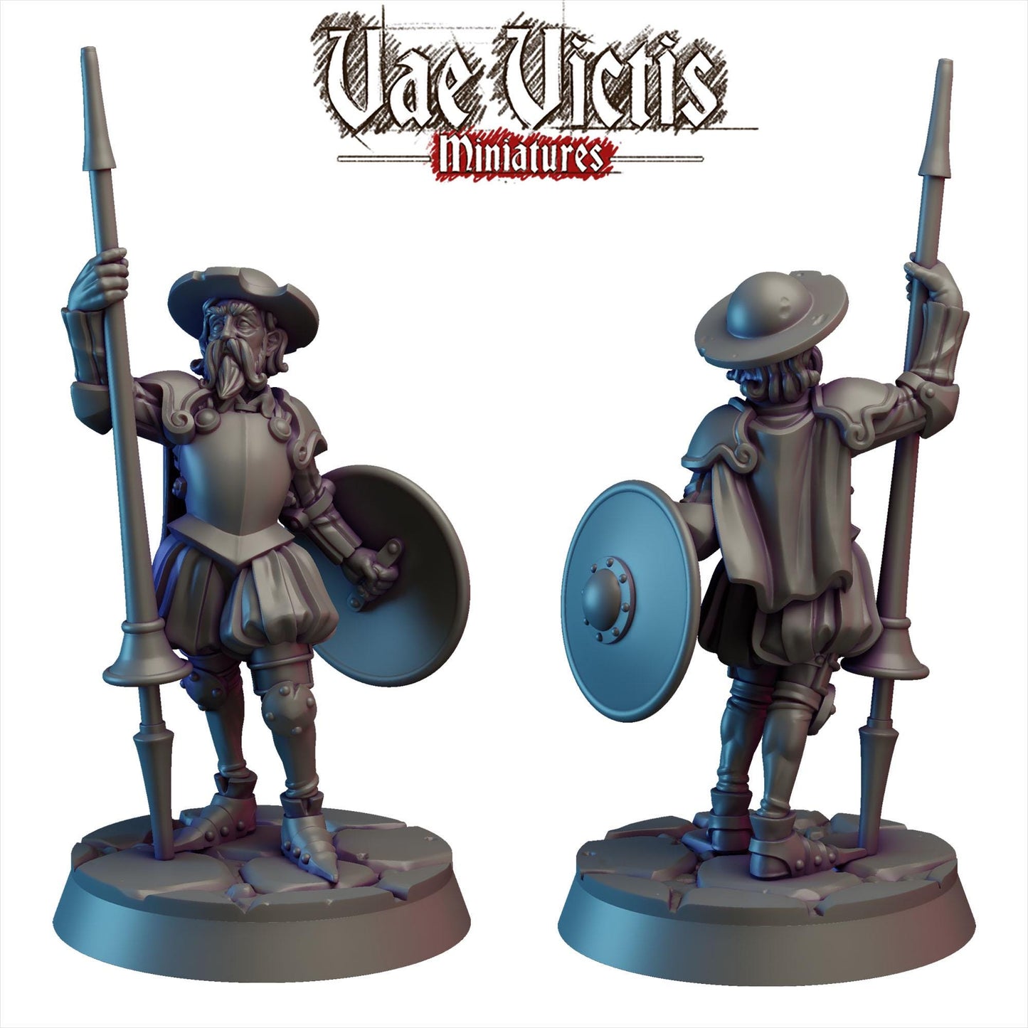 Windmill Hunter, Cursed City Mercenary, Mercenary Miniatures by Vae Victis, perfect for Fantasy Wargames and Tabletop RPGs
