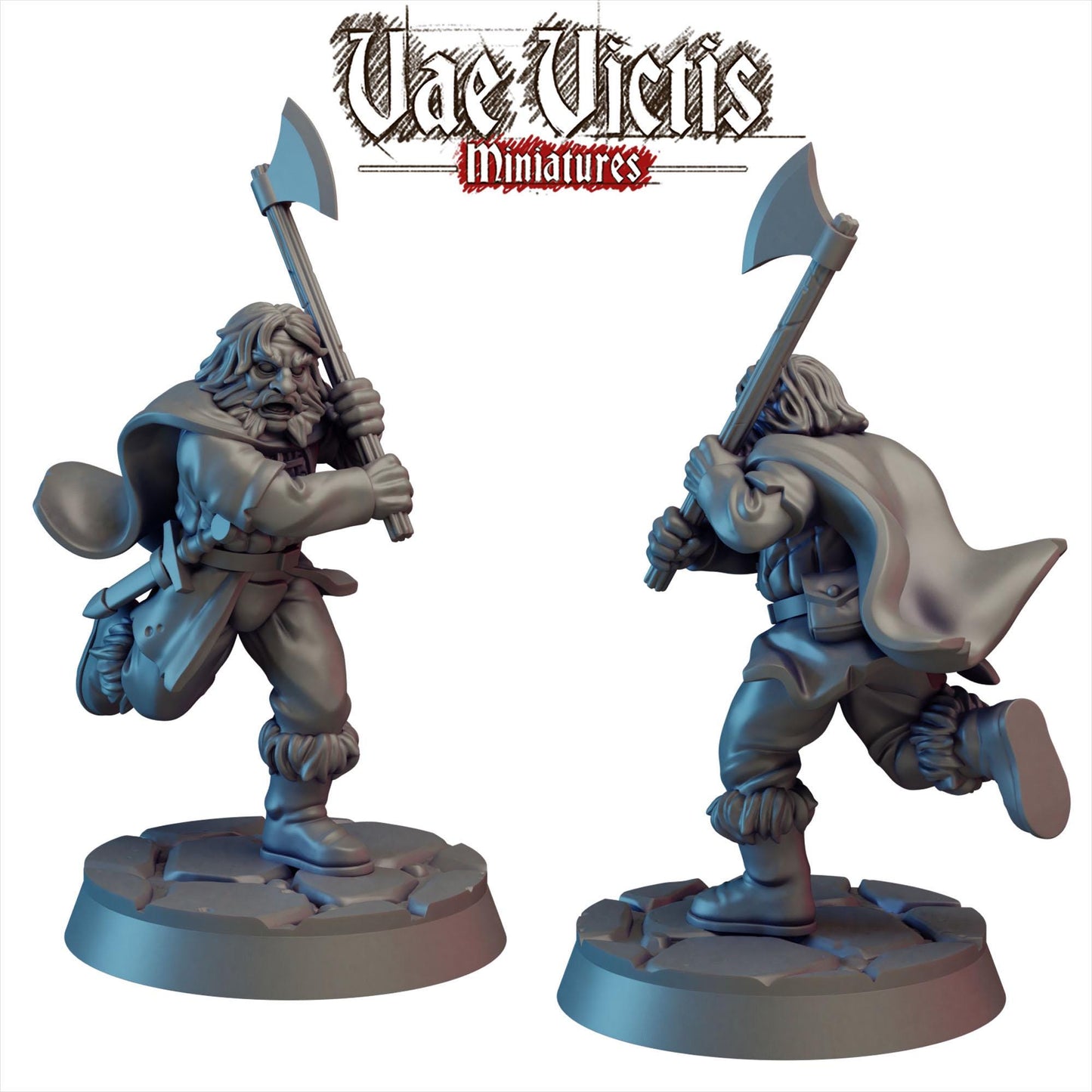 Mountain Warriors, Cursed City Mercenaries by Vae Victis, perfect for Fantasy Wargames and Tabletop RPGs
