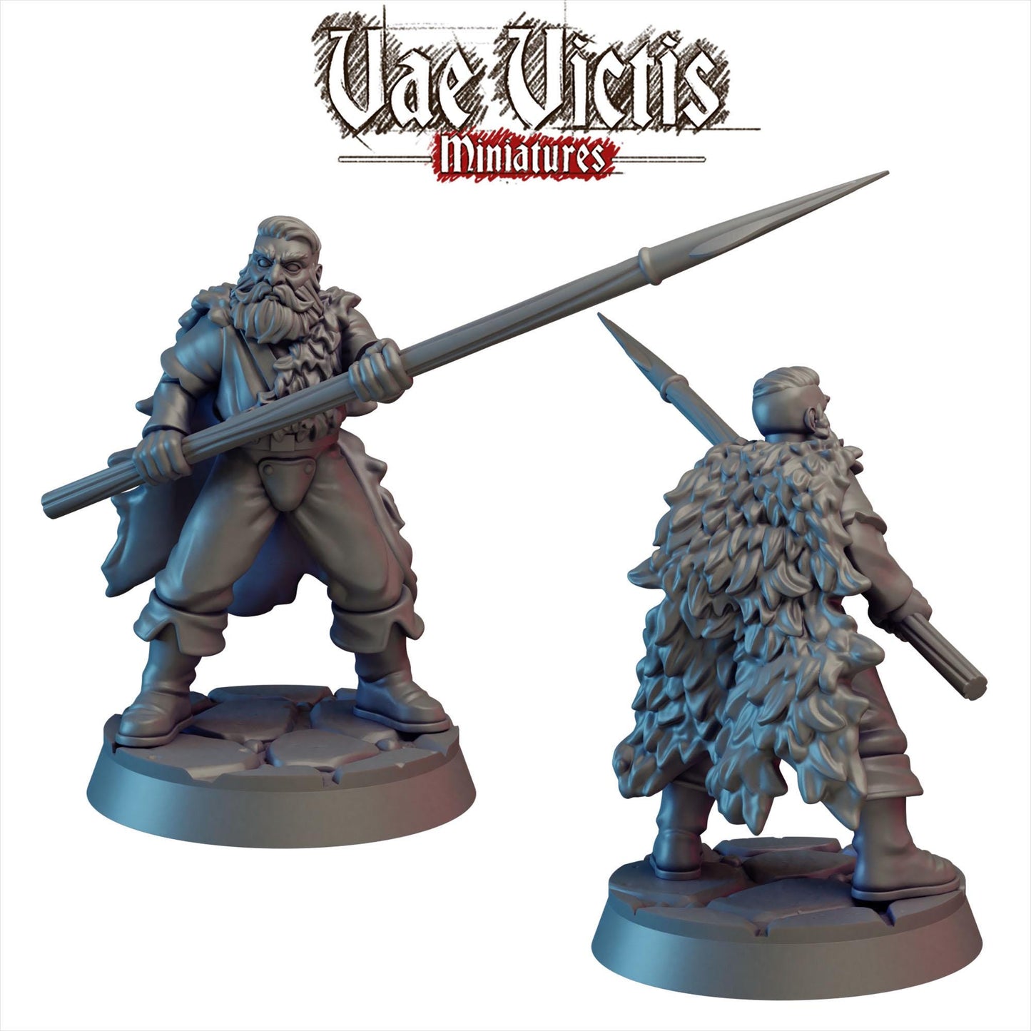 Mountain Warriors, Cursed City Mercenaries by Vae Victis, perfect for Fantasy Wargames and Tabletop RPGs