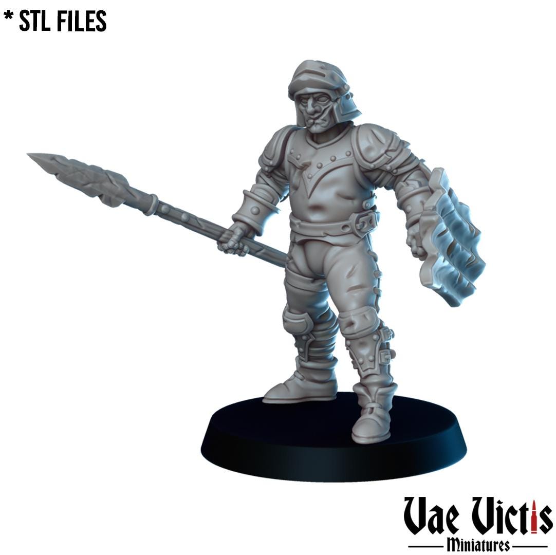 Undead Guard, Adventurers and Mercenaries by Vae Victis, perfect for Fantasy Wargames and Tabletop RPGs