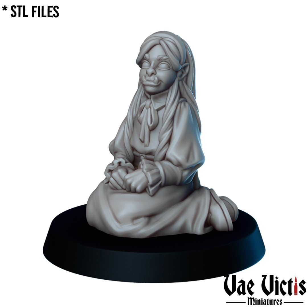 The Orphanage, Adventurers, Civilians and Mercenaries by Vae Victis, perfect for Fantasy Wargames and Tabletop RPGs