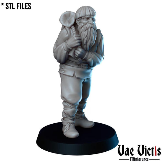 The Townfolks, Adventurers, Civilians and Mercenaries by Vae Victis, perfect for Fantasy Wargames and Tabletop RPGs