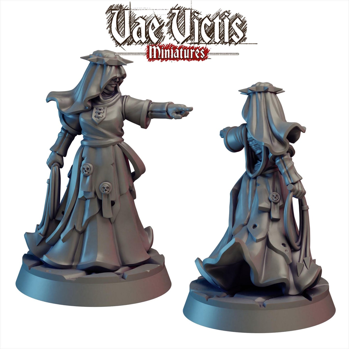 Ladies of the Cloth, Adventurers, Civilians and Mercenaries by Vae Victis, perfect for Fantasy Wargames and Tabletop RPGs