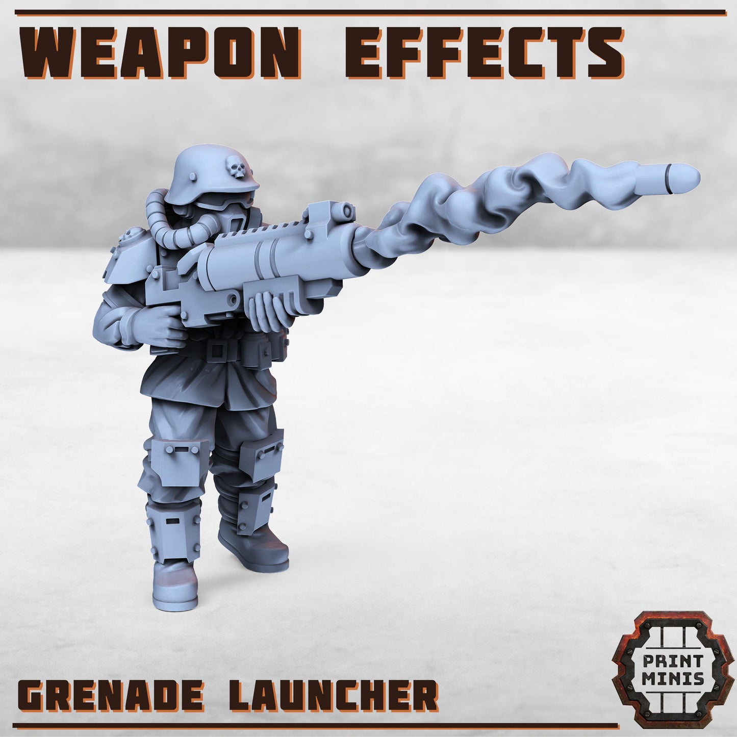 Special Weapons - Kaledon Fortis Army, Sci-Fi Space Militia Soldiers by Print Minis